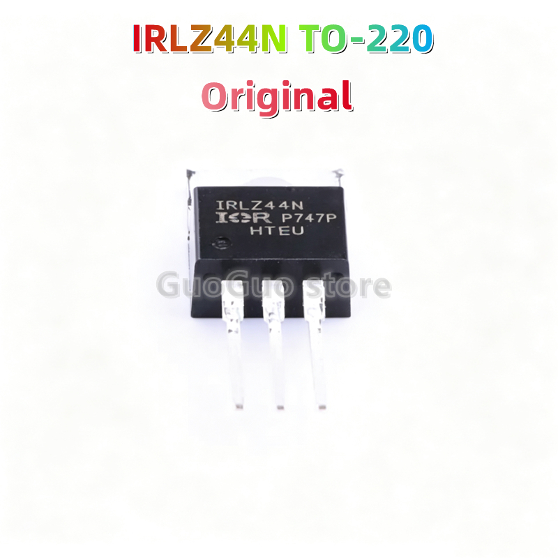 5pcs Original IRLZ44N TO-220 IRLZ44NPBF TO220 47A/55V N-Channel MOSFET ทรานซิสเตอร์ใหม่ของแท้