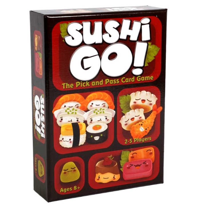 Sushi Go! -The Pick and Pass การ์ดเกม Sushi Dog Family Party ภาษาอังกฤษทั้งหมด