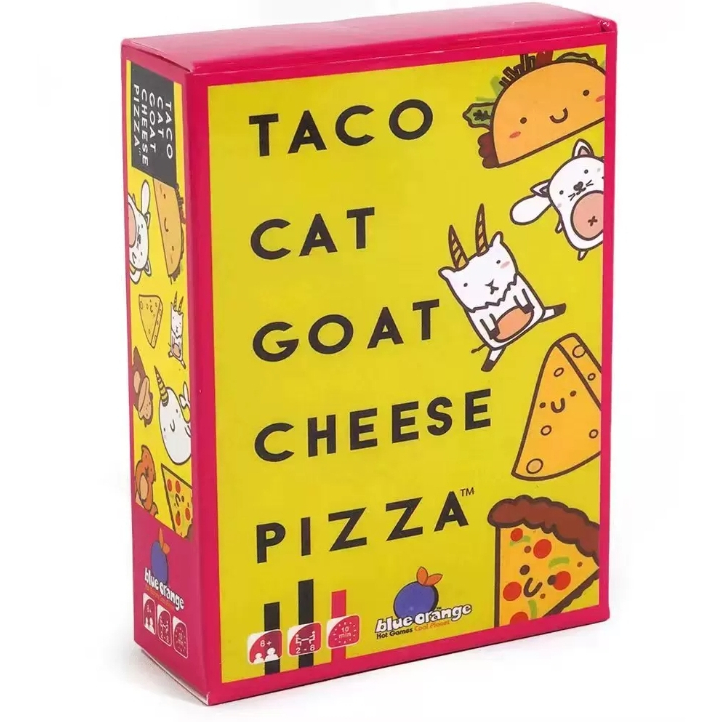 Taco Cat Goat Cheese Pizza Ham Rhubarb Cat Pizza Cake Party การ์ดเกม