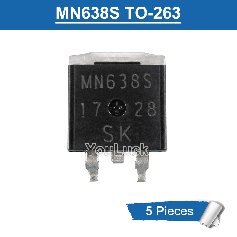 5 ชิ้น MN638S TO-263 6A/380V NPN Power ทรานซิสเตอร์ใหม่เดิม