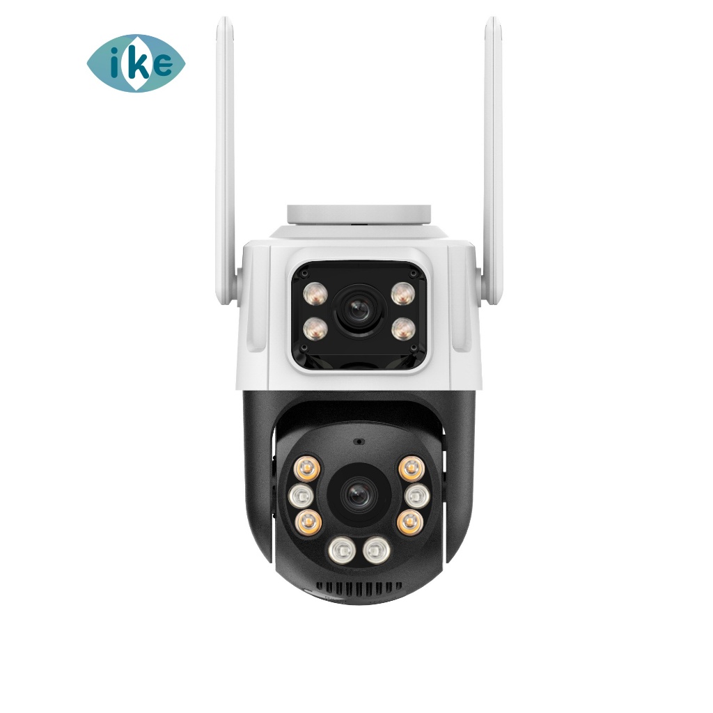 ICSEE Dual Lens 6Mpx 2.4G 5G Wireless Security Camera Outdoor, Human Auto Tracking, IR/Colorful Nigh