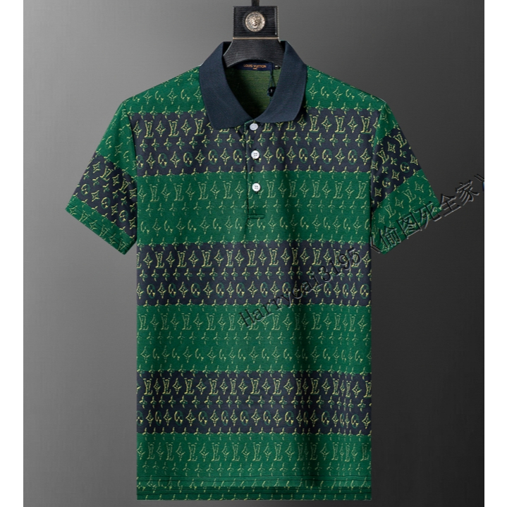 New_LV เสื้อโปโลผ้าฝ้ายผู้ชาย ไซส์ S-XXXL VV013