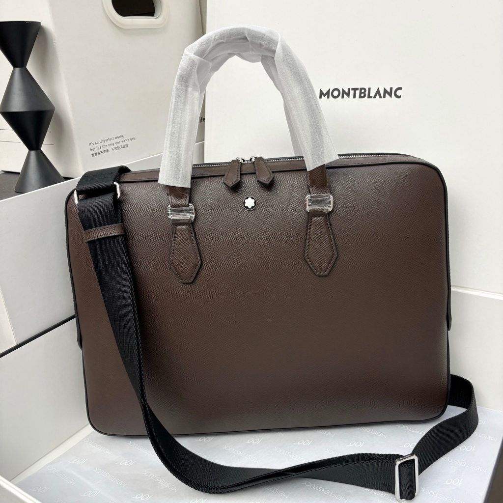 Ingenous Series Mens Ultra-Thin Briefcase Ebony Brown รุ่น:222921#589650 วัสดุ: วัสดุ: หนังวัวนําเข้