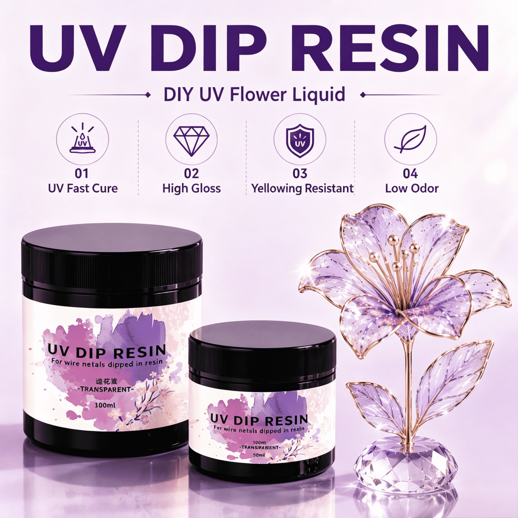 Uv Epoxy Flower Liquid Low Odor Handmade DIY ตาข่ายดอกไม้วัสดุ Filigree เครื่องประดับ Hairpin เข็มกลัดผีเสื้อวัสดุ