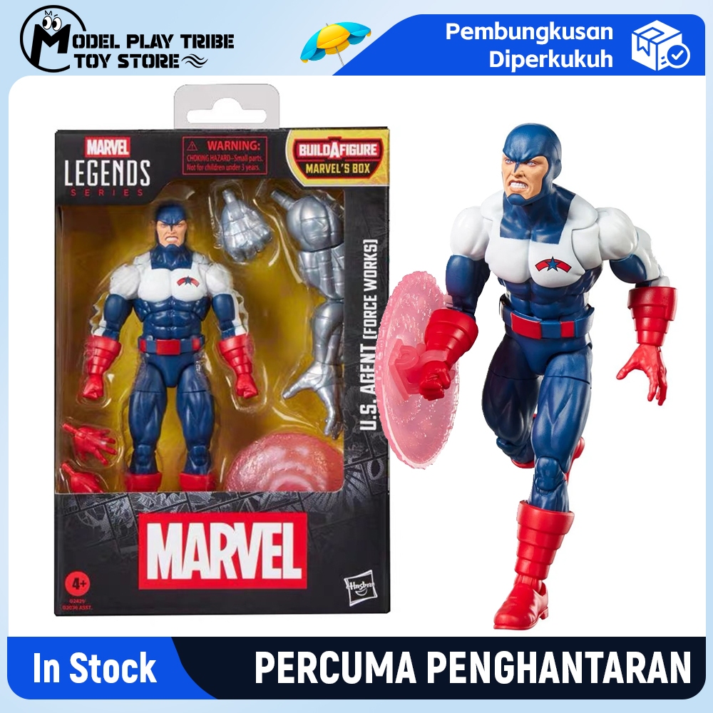 Hasbro Marvel Legends Series US โมเดลแอ็คชั่นฟิกเกอร์ Agent Force Works