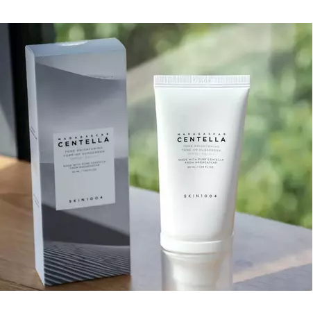 Skin1004 madagascar centella tone ครีมกันแดดปรับสีผิวให้กระจ่างใส