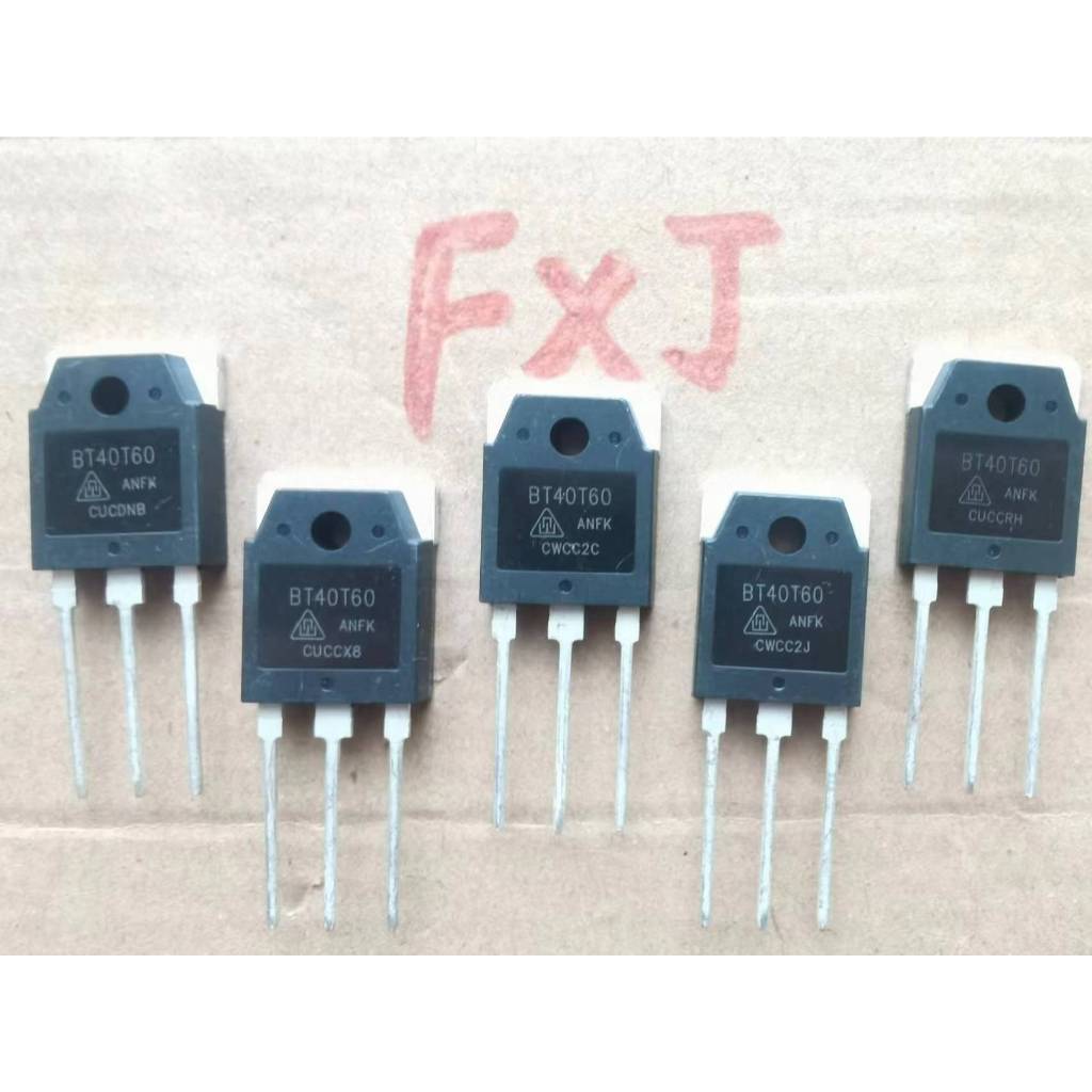 ((5 ชิ้น) BT40T60 BT40T60ANF BT50T60 BT60T60 BT60T60ANF เครื่องเชื่อมอินเวอร์เตอร์ IGBT Tube TO-3P