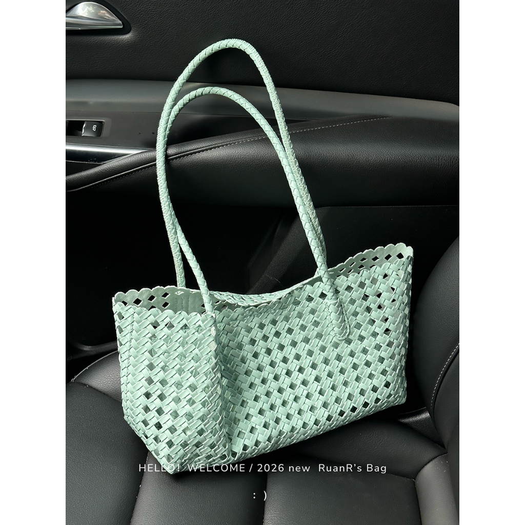 ใหม่สไตล์ทอถุงสิริสบายๆที่เรียบง่ายกระเป๋าสะพายทุกวันกระเป๋าถือเด็กกระเป๋าแม่