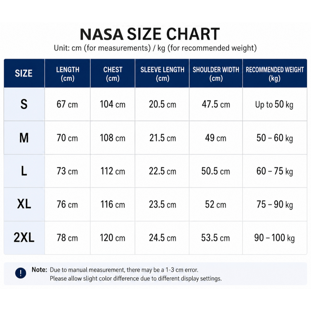 NASA تيشيرت قطن 100% ‏260 غ — صورة 5