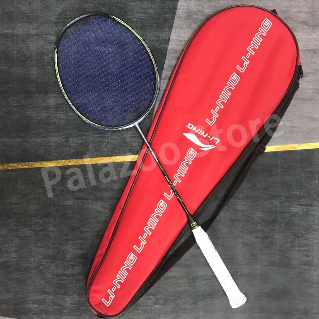 【จัดส่งในวันเดียวกัน】Li Ning ไม้แบดมินตัน 3D CALIBAR 900C ไม้แบดมินตันชนิดโจมตีพิเศษสำหรับการแข่งขัน