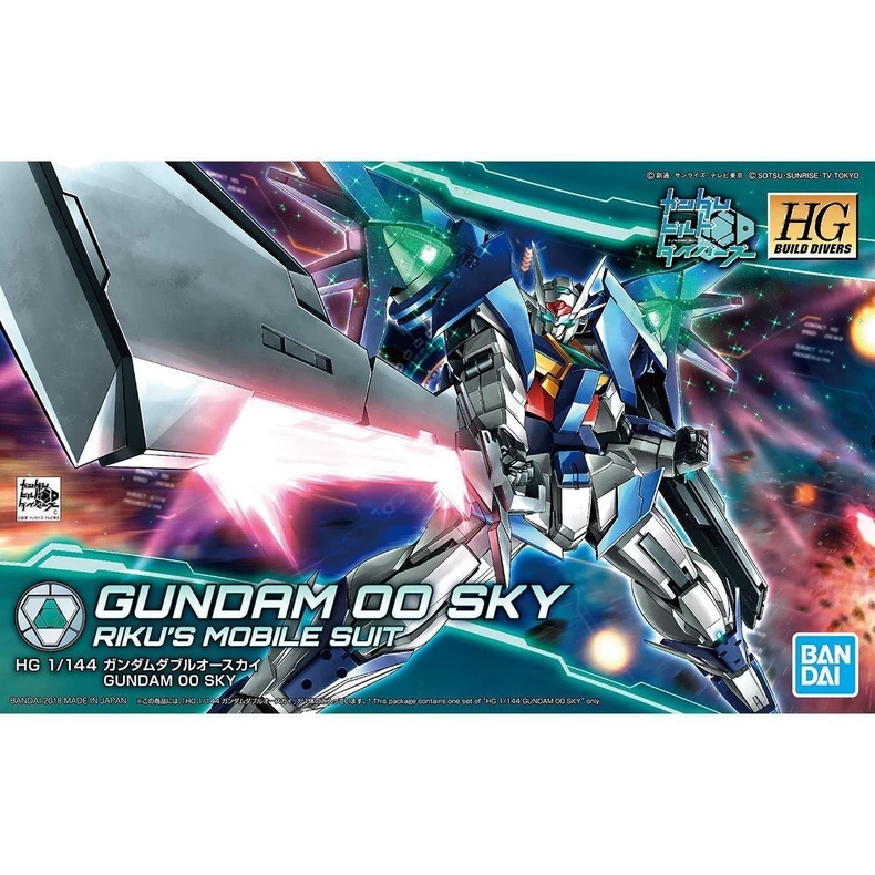 Bandai HG 00 Skyward HGBD 14 Build Diver 1/144 กันดั้มโมเดล