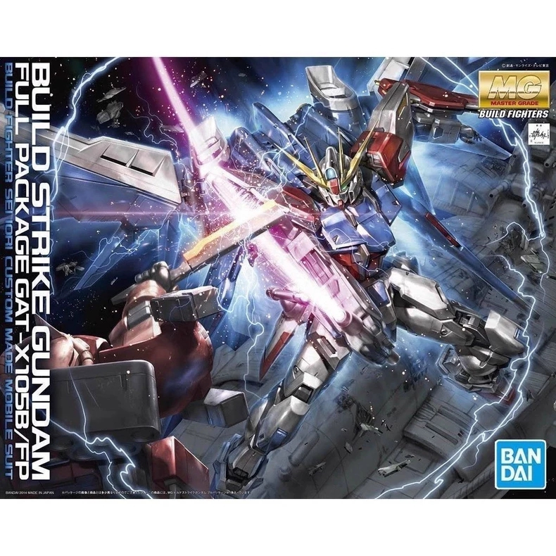 Bandai MG 1/100 Gundam Build Fighters ครบชุด Build Strike Gundam Model Kit