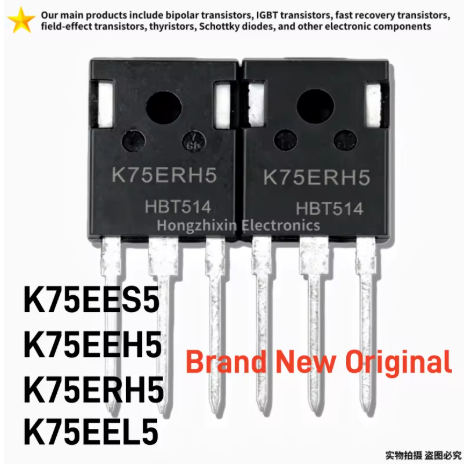 1-5PCS OriginaI K75EES5 K75EEH5 K75ERH5 K75EEL5 TO-247 IGBT ทรานซิสเตอร์ IKW75N65EH5 IKW75N65RH5 IKW