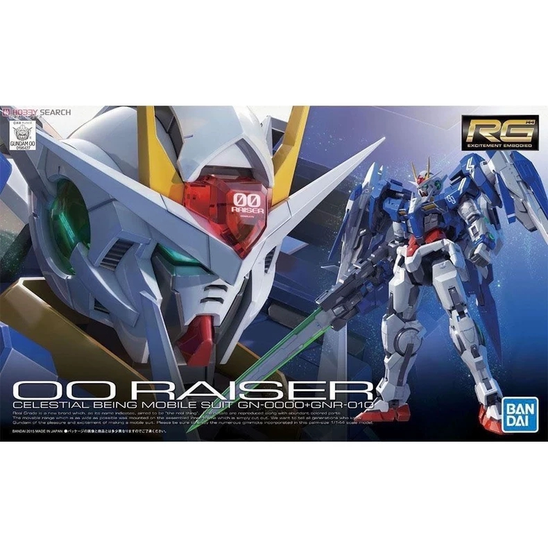 Bandai RG 18 1/144 00 RAISER 00R กันดั้มโมเดล