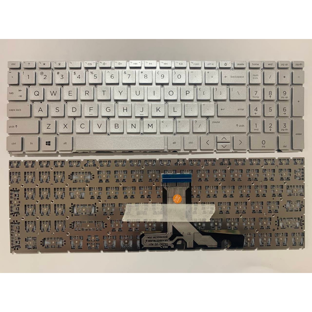 รูปแบบ US สําหรับ HP 250 G10 255 G10 TPN-Q286 TPN-Q287 15-FD 15-FC 16-AB แป้นพิมพ์แล็ปท็อป