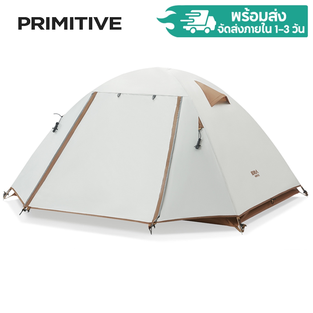 PRIMITIVE เต็นท์แคมป์ปิ้ง 2 คน กันน้ำ PU2000mm กางง่าย 3 นาที 2.4kg UPF50+ เต็นท์เดินป่า เต็นท์นอน