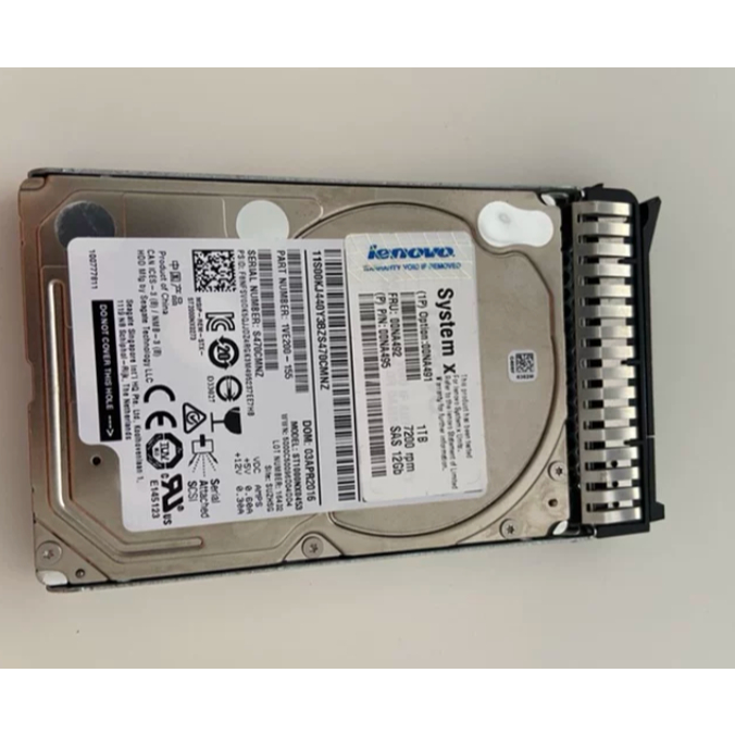สําหรับ Lenovo X3650M5 X3550M5 1T 7.2K 2.5 SAS 12Gb 00NA492 server hard drive