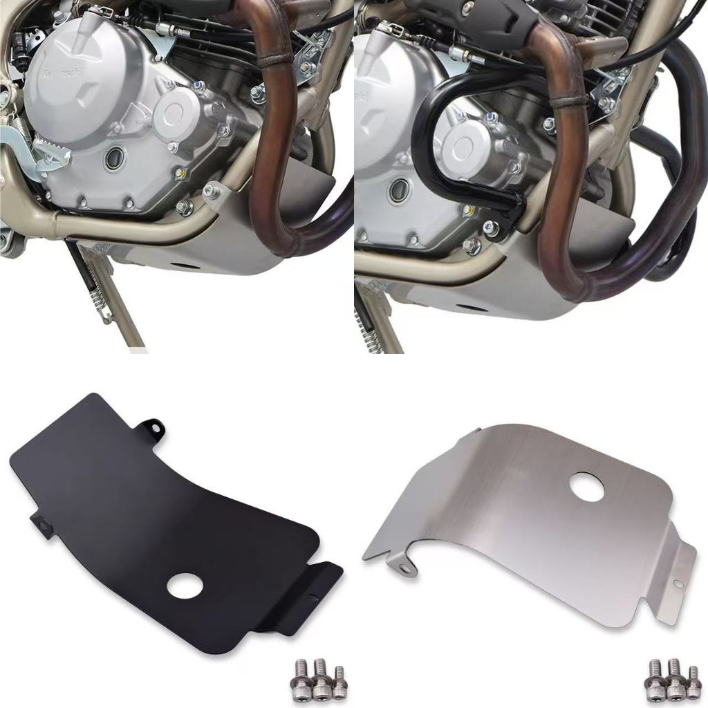 รถจักรยานยนต์แผ่นลื่นไถลเครื่องยนต์ด้านล่าง Guard Protector สําหรับ Kawasaki KLX230 KLX230 S KLX230 