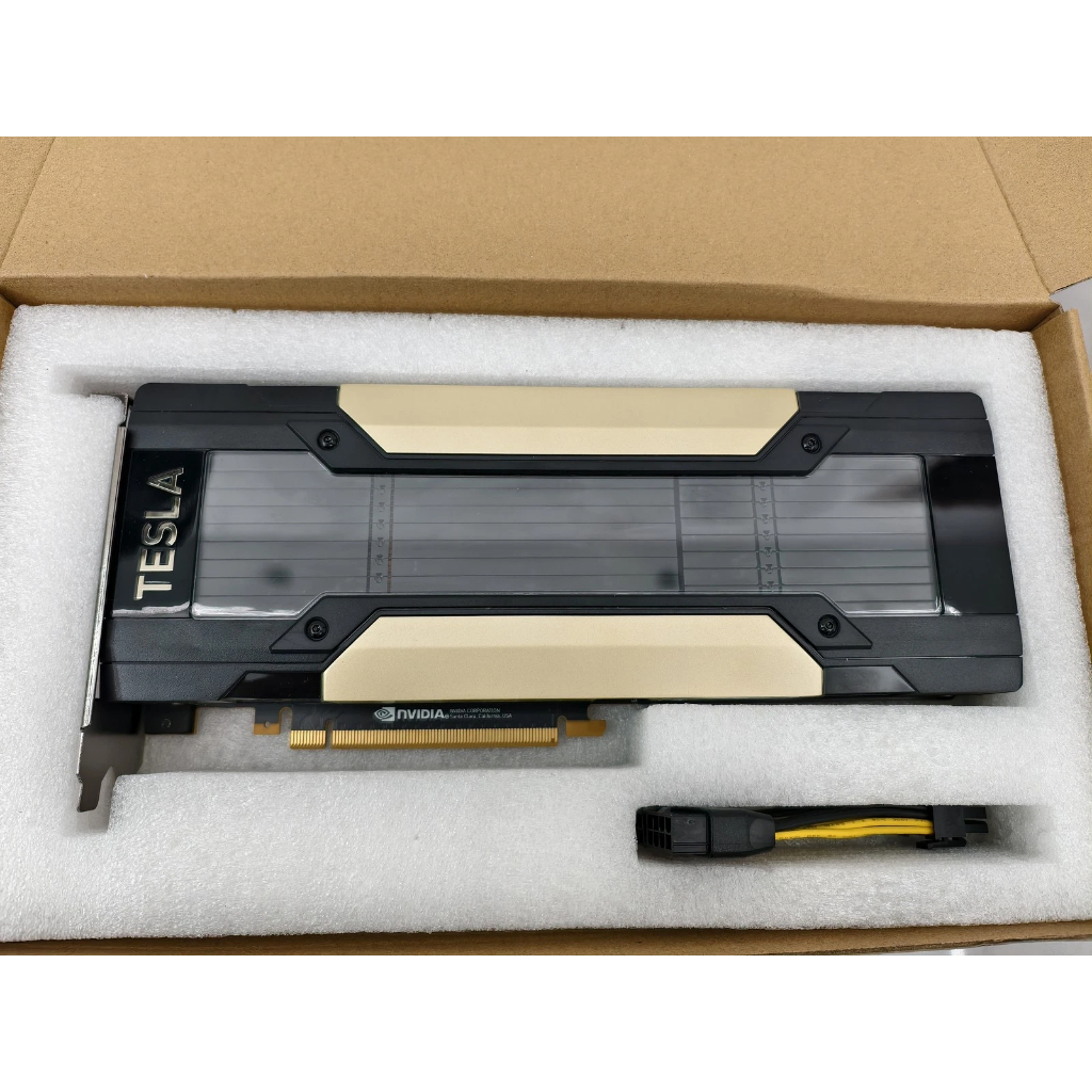 ใหม่ Nvidia Tesla V100 32GB HBM2 PCIE Accelerator AI GPU 699-2G500-0202-460