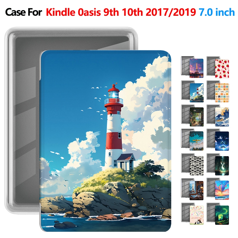 E-Book สําหรับ Kindle 0asis 9th 10th Gen 0as2 0asis3 CN24W1 SBIN40 7.0 แฟชั่นอะคริลิคกันกระแทกฝาครอบ