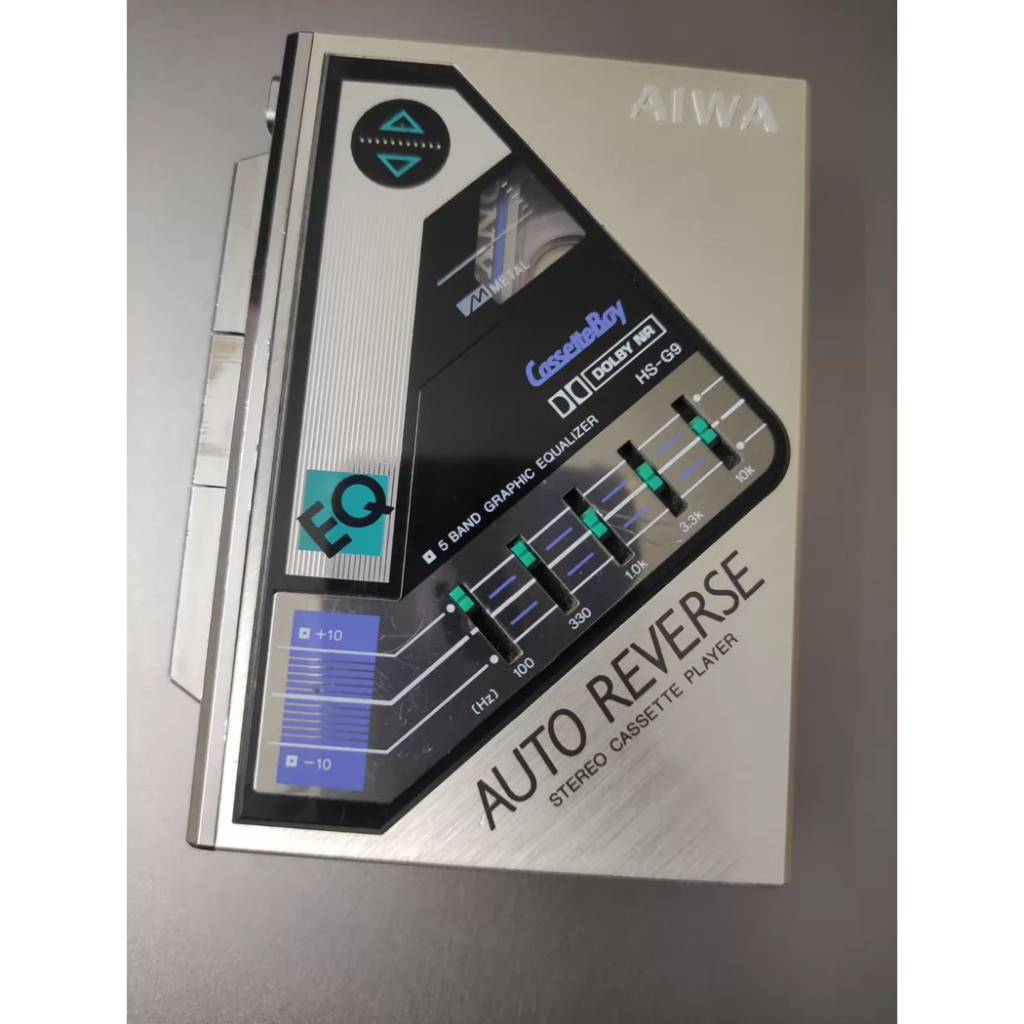 เครื่องเล่นเทปคาสเซ็ต AIWA HS-G9 – บริการถอยหลังอัตโนมัติ #VintageAudio #CassettePlayer #AIWA