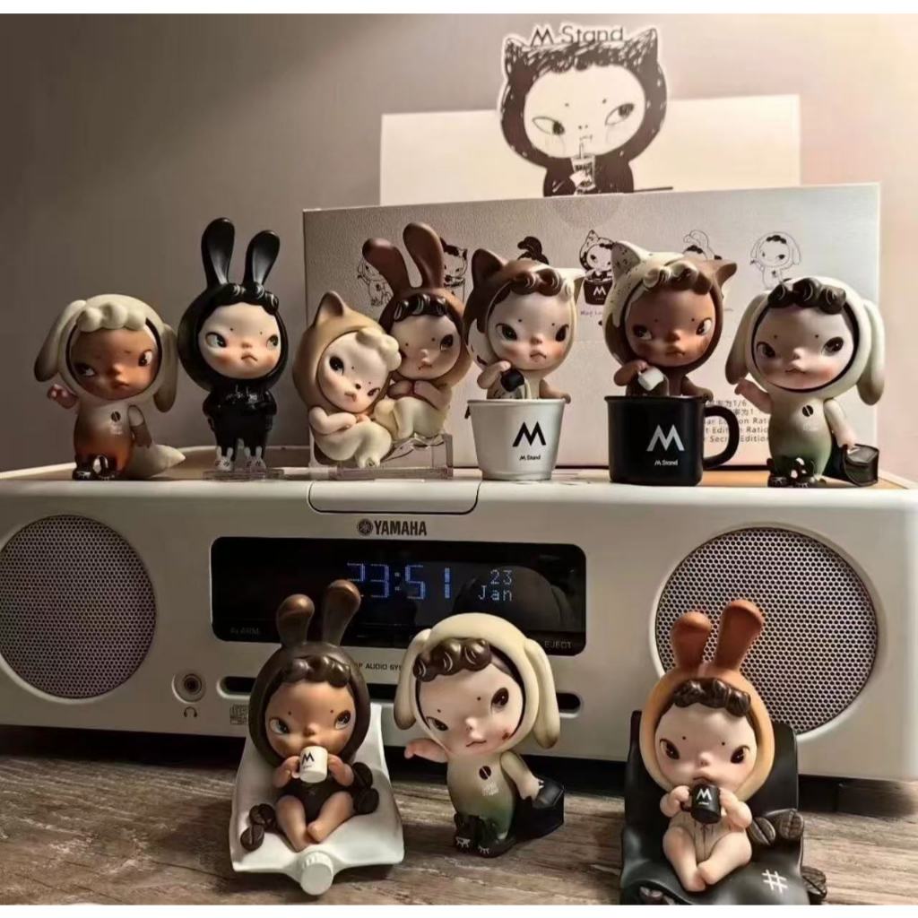 [คลังสินค้าพร้อมใหม่เอี่ยม] sooya XM Stand Coffee Series Mystery Box Figure Jewelry Toy Doll Gift