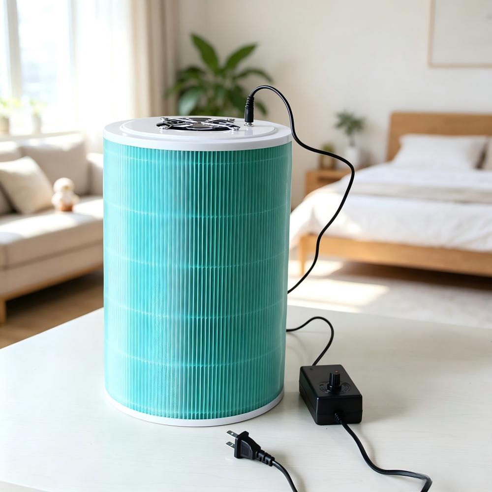 เครื่องฟอกอากาศ Diy mini ใช้งานร่วมกับ Xiaomi เครื่องฟอกอากาศ HEPA Filter 1 2 3 2S/2H/3H/Pro ลบฟอร์มาลดีไฮด์กลิ่นควัน pm2.5