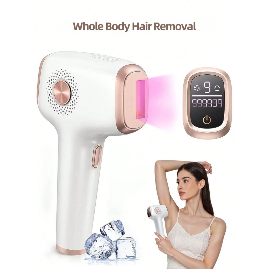 [NEW]  เลเซอร์กำจัดขน เครื่องกำจัดขน ไม่จำกัดช็อต Laser IPL Multi Function ริมฝีปาก กำจัดขน  รักแร้บ