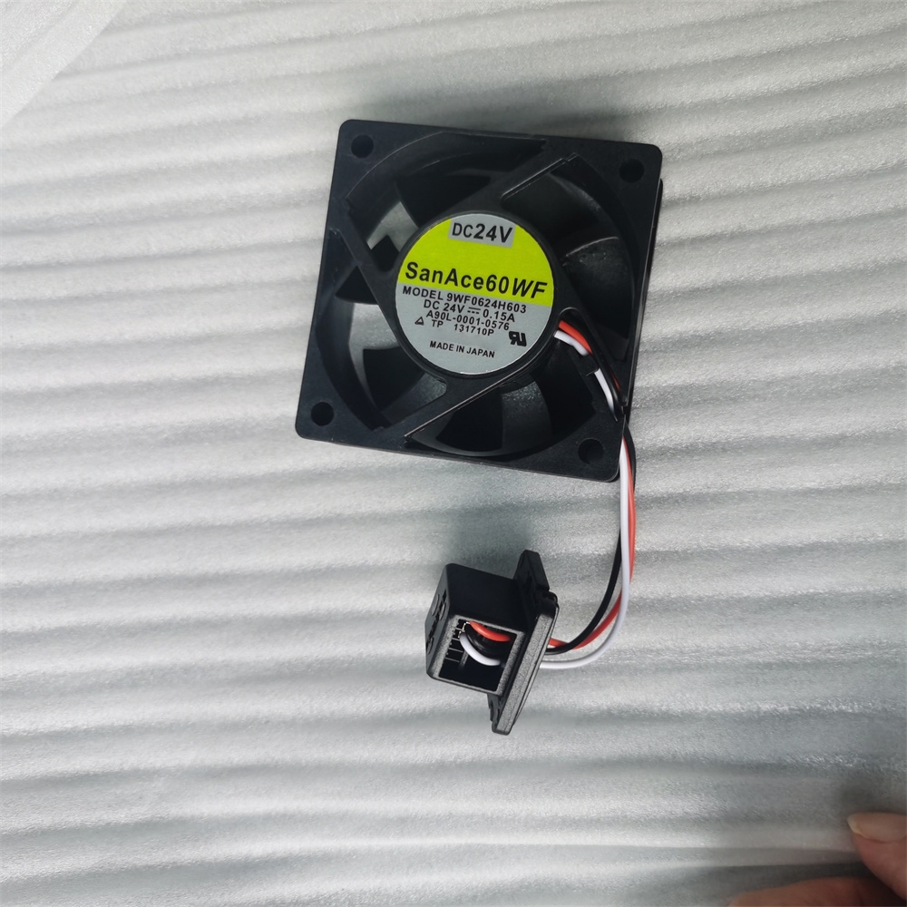 9WF0624H603 SanAce60WF 606025 มม.DC 24V 0.15A พัดลมระบายความร้อนอุตสาหกรรม 3 สายพร้อมขั้วต่อพิเศษสํา