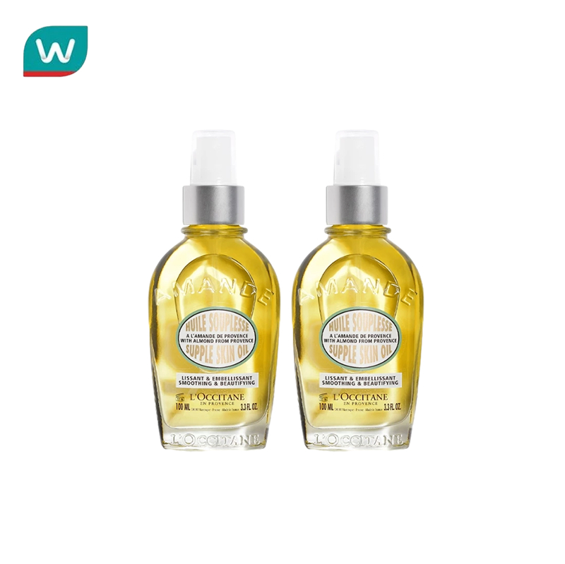 (ซื้อ 1 แถม 1) Wastons Almond Supple Skin Oil 100ml ล็อกซิทาน ออยล์กระชับผิว อัลมอนด์ ซับเพิล สกิน อ