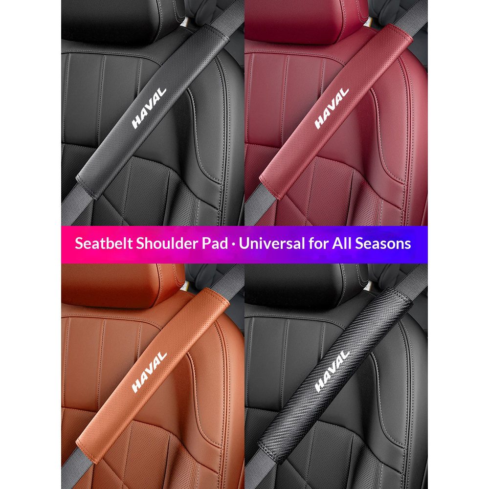 รถที่นั่งเข็มขัดนิรภัยเข็มขัดไหล่ Protector Pad สําหรับ Haval F7 M4 M6 F5 F9 F7X F7H H2S H6 H1