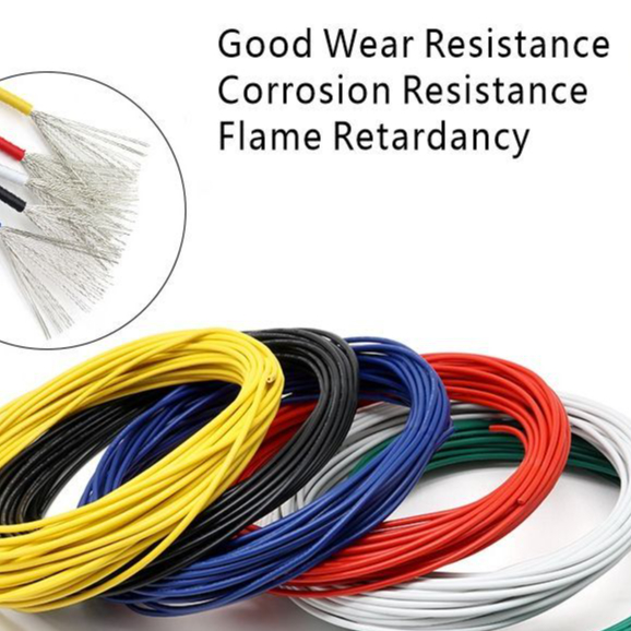 15Meters 1007 ลวดอิเล็กทรอนิกส์ PVC 1007 สาย 16Awg 18Awg 20Awg 22Awg 24Awg 26Awg 28Awg 30Awg PVC สาย