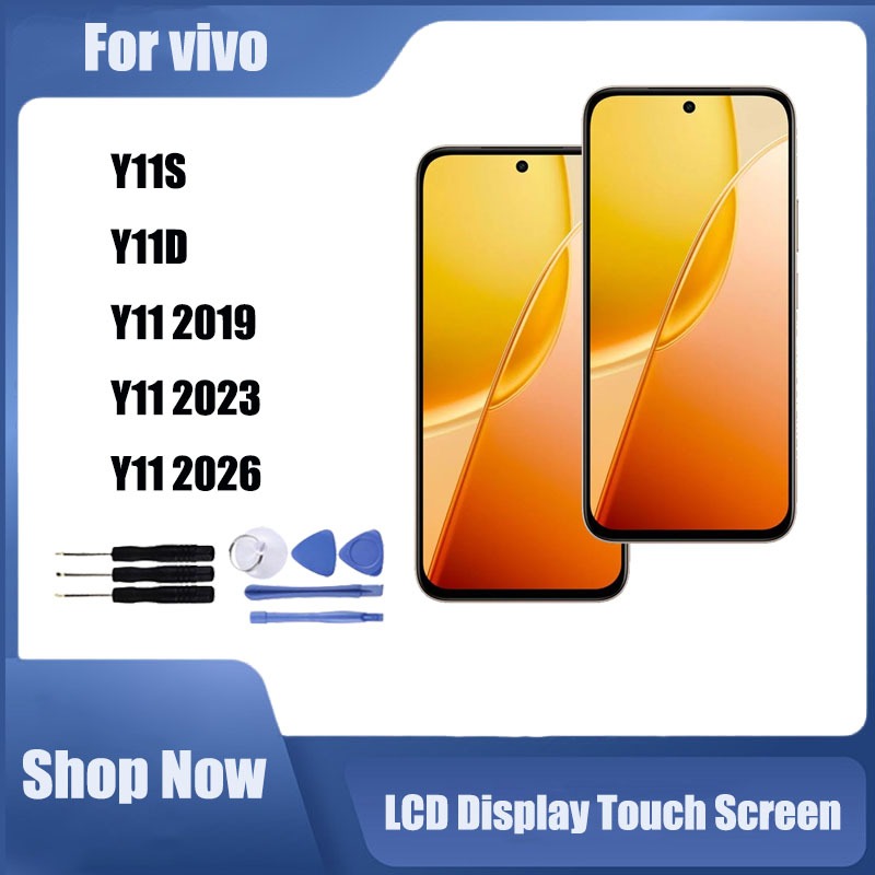 สําหรับ vivo Y11D Y11S Y11 2019 2023 2026 จอแสดงผล LCD หน้าจอสัมผัสเปลี่ยน