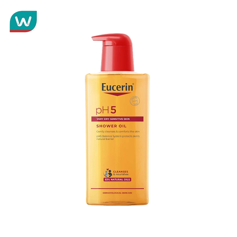 Wastons pH5 VERY DRY SENSITIVE SKIN SHOWER OIL 400 ML ออยล์บาธผสมน้ํา สําหรับผิวแห้งมาก ผิวแพ้ง่ายแล
