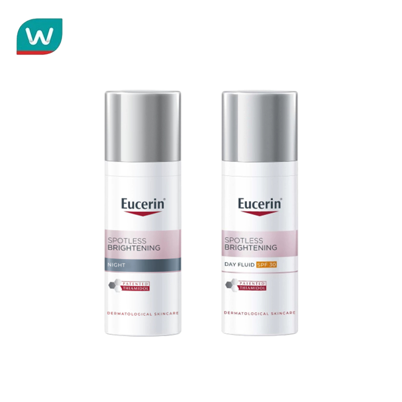 Wastons Spotless Brightening ผลิตภัณฑ์ดูแลผิวหน้า Eucerin 50ml (กลางวัน/กลางคืน)