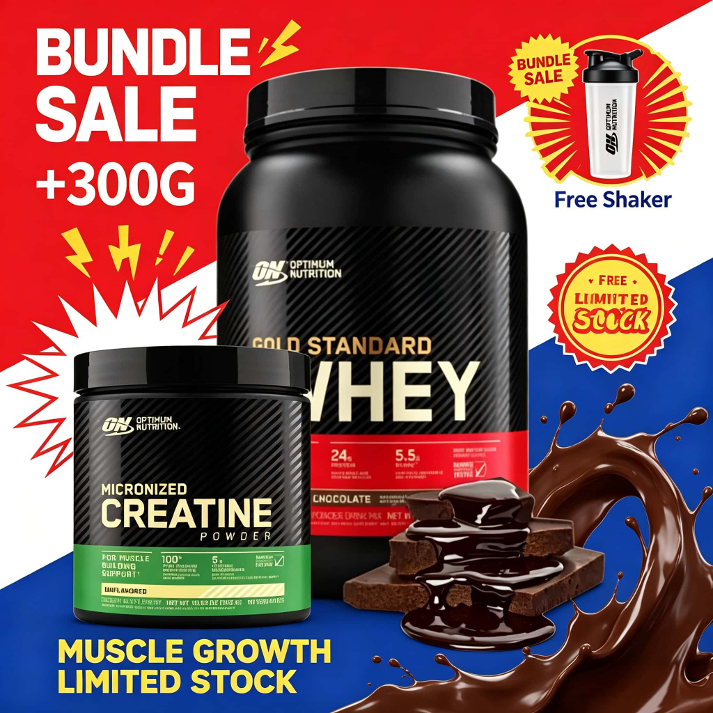 All‑in‑One Gains – Protein, Creatine, Shaker – Everything You Need COD