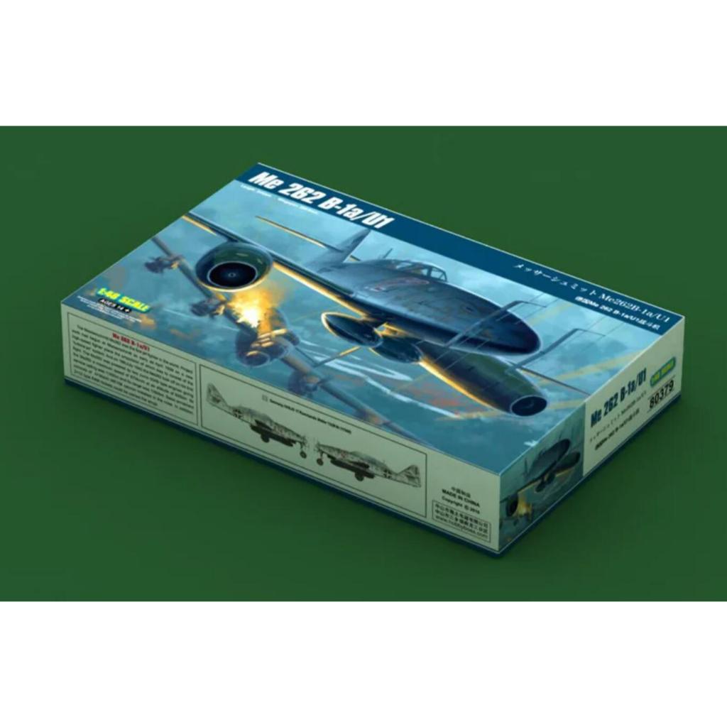 Hobbyboss 80379 1/48 Messerschmitt Me262B-1a/U1 Model kit 小号手 HOBBY BOSS 1/48 德M 262 B-1a/U1