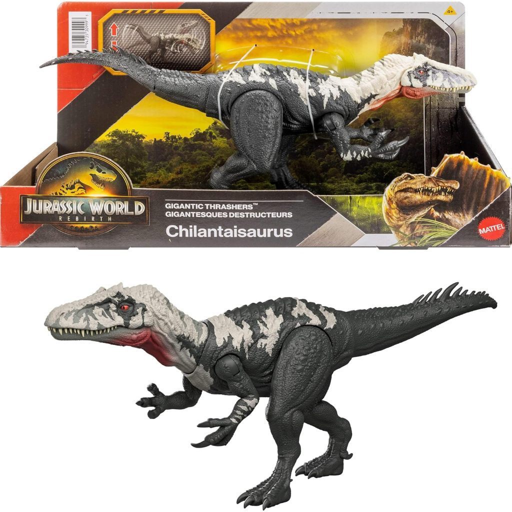 Matt Jurassic World 4 Reborn Big Movie Tracking Gilantinosaurus ไดโนเสาร์รุ่นของเล่นเด็ก JGB95
