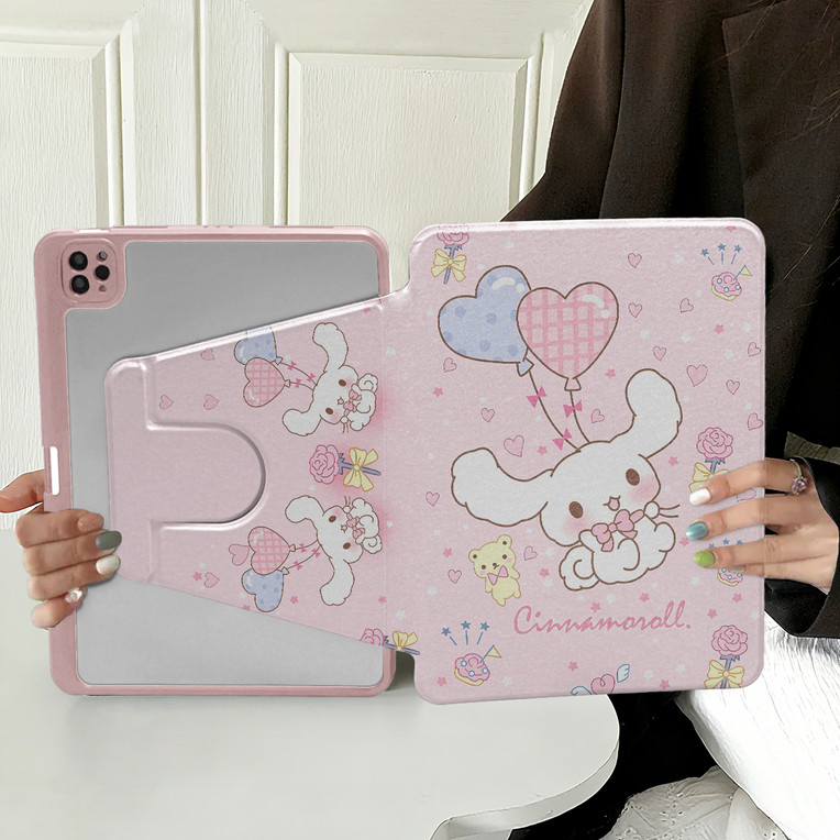 360°เคสการ์ตูนอะคริลิคหมุนได้สําหรับ Apple iPad (2022) iPad 10th Gen 10.9 นิ้ว | IPad 11th Gen Apple