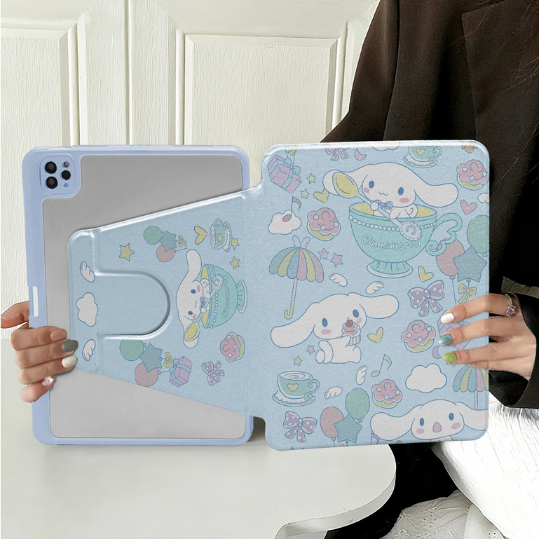 360°เคสการ์ตูนอะคริลิคหมุนได้สําหรับ Apple iPad (2022) iPad 10th Gen 10.9 นิ้ว | IPad 11th Gen Apple