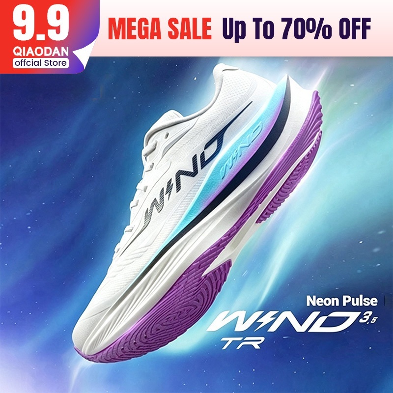 Qiaodan WIND 3.5 TR ผู้ชายฤดูหนาวใหม่มาถึงรองเท้าวิ่งการฝึกอบรม Shock ดูดซับ Anti Slip QDB023254297