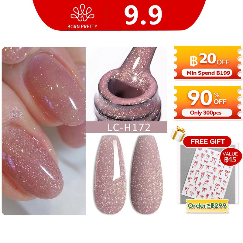 LILYCUTE 7ml Glitter เล็บเจลเลื่อมเจลกึ่งถาวร UV เจล Polish Soak Off UV LED เล็บเจลเคลือบเงาสําหรับเล็บอุปกรณ์