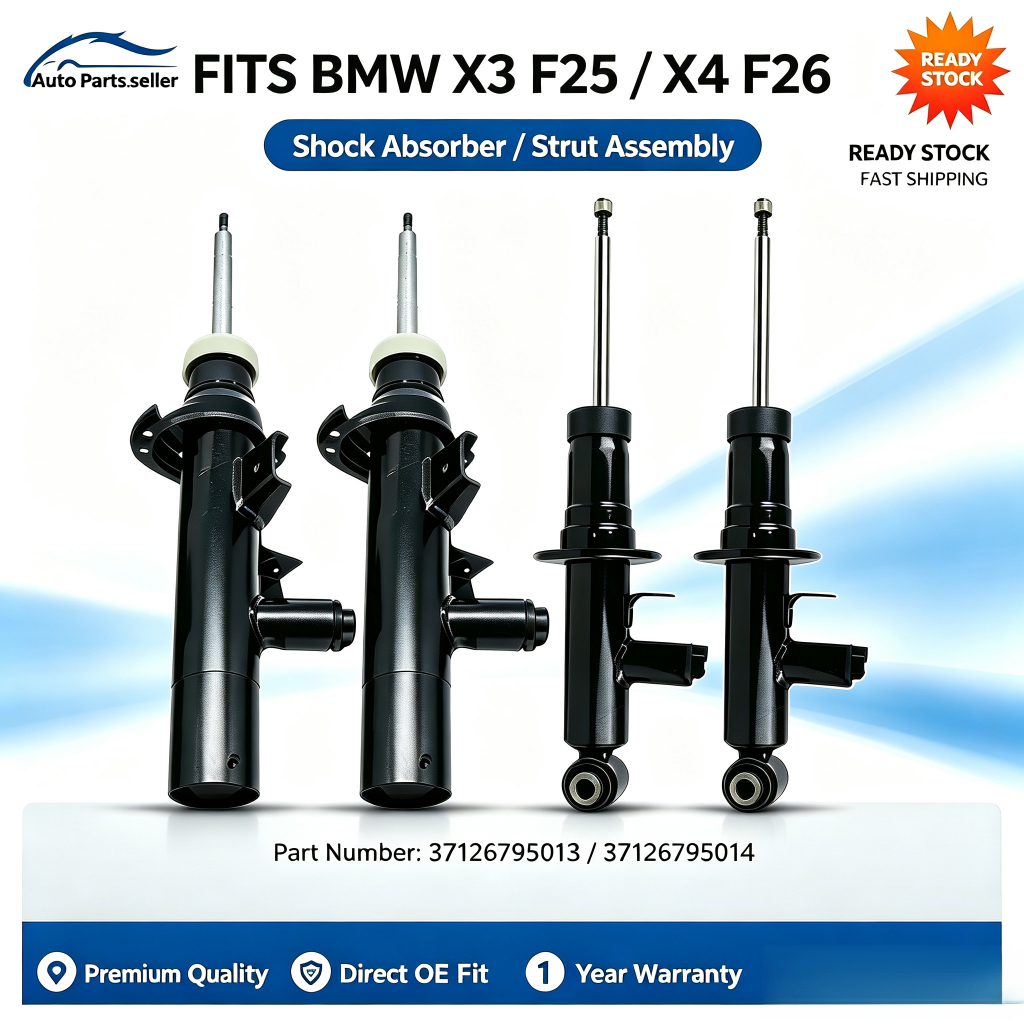 1PC EDC โช้คอัพช่วงล่างด้านหน้าด้านหลัง ADS สําหรับ BMW X3 F25 X4 F26 2011-2018 37116797026 37116797