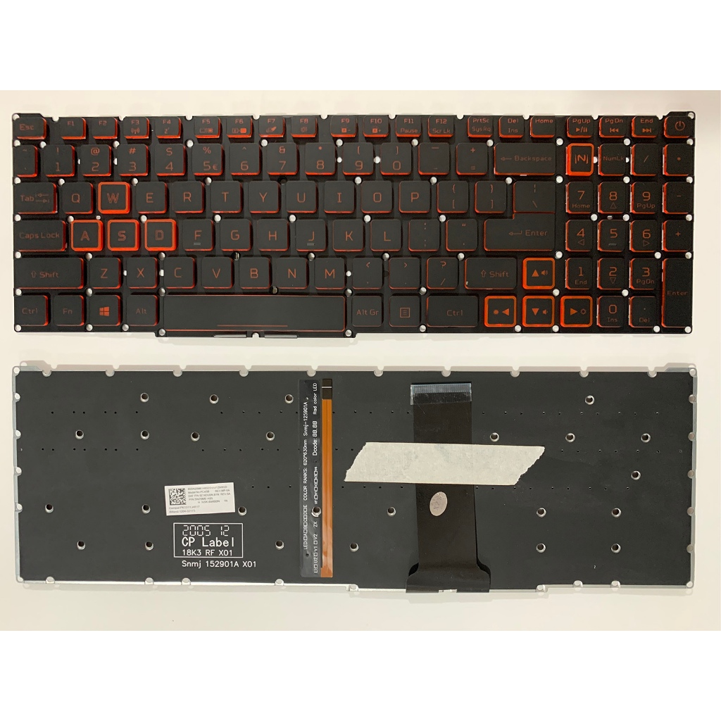 US สําหรับ Acer AN515-54/55/43 AN715-51 N18C3 N18C4 N18I2 N18I3 แป้นพิมพ์แล็ปท็อป