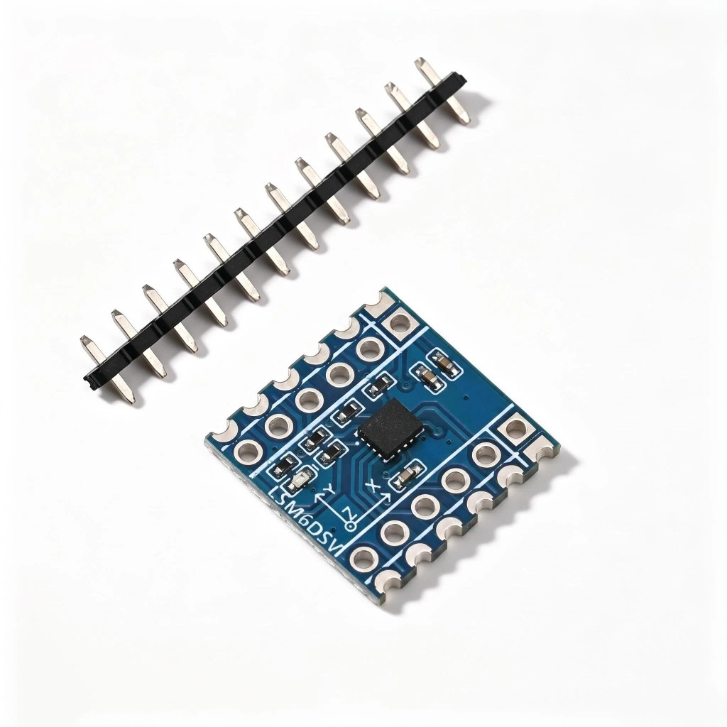 LSM6DSV หกแกนเซนเซอร์โมดูล Accelerator Gyroscope Sensor โมดูลสนับสนุน SPI/IIC