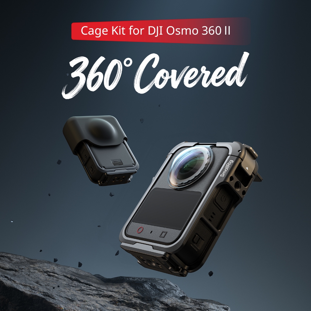 กรง SmallRig สําหรับ DJI Osmo 360 II (Advanced Edition/Basic Edition) #6715#6716