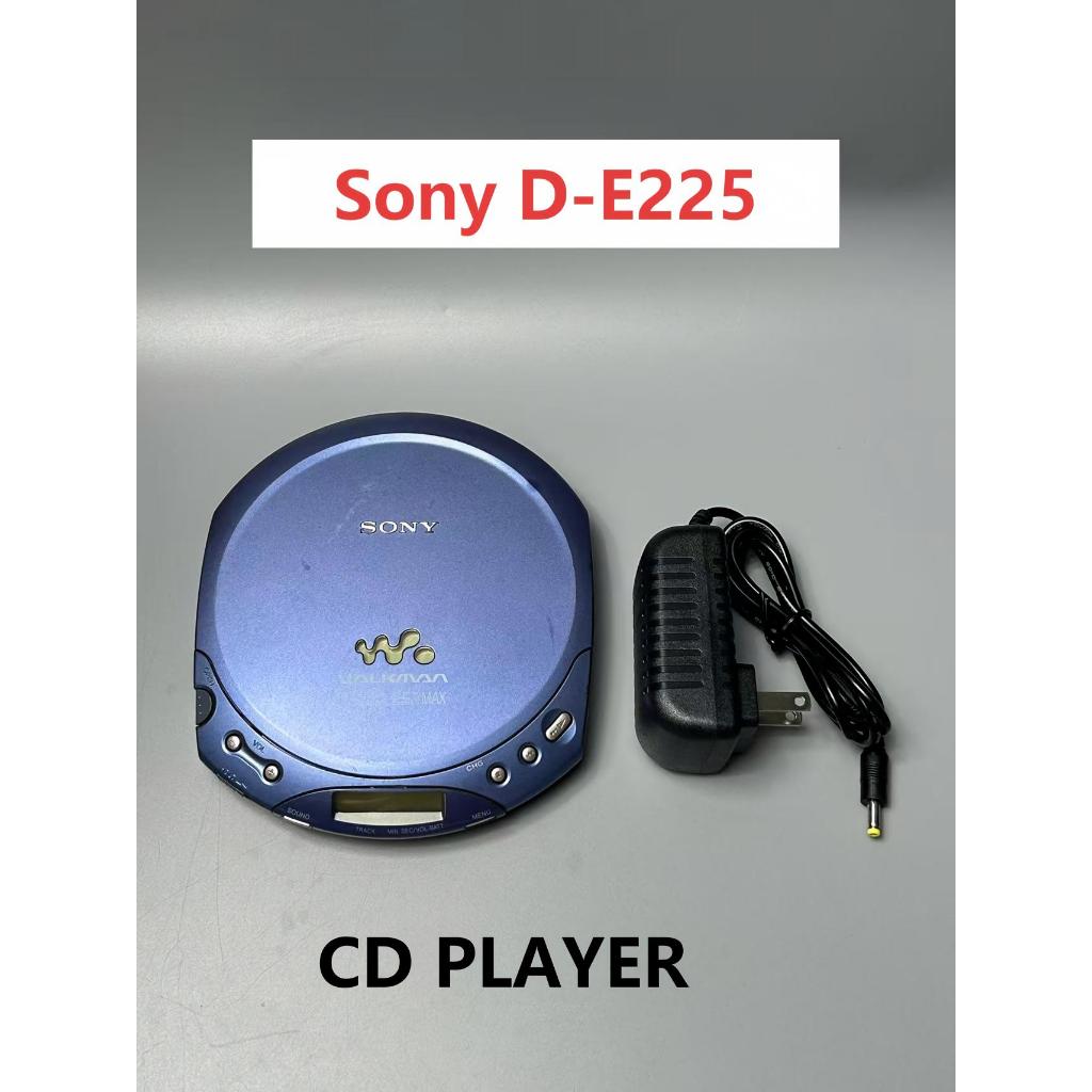 เครื่องเล่น CD Walkman Sony D-E225 พร้อมอะแดปเตอร์แปลงไฟ เครื่องเล่น CD เครื่องเล่น CD แบบพกพา
