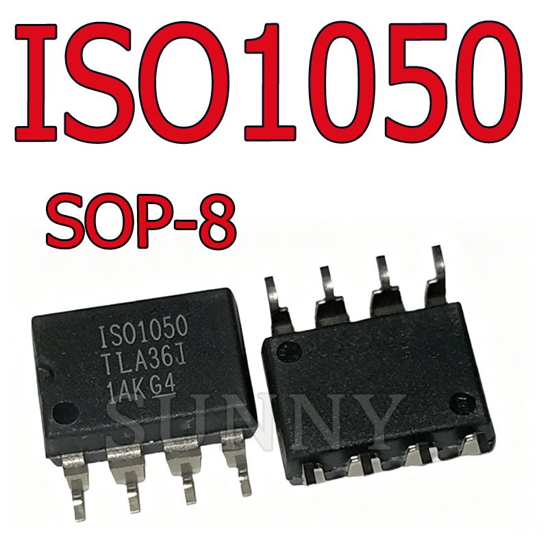 5 ~ 10PCS ISO1050DUB ISO1050 CAN Transceiver ISO1050DUBR ยี่ห้อใหม่ Patch SOP-8