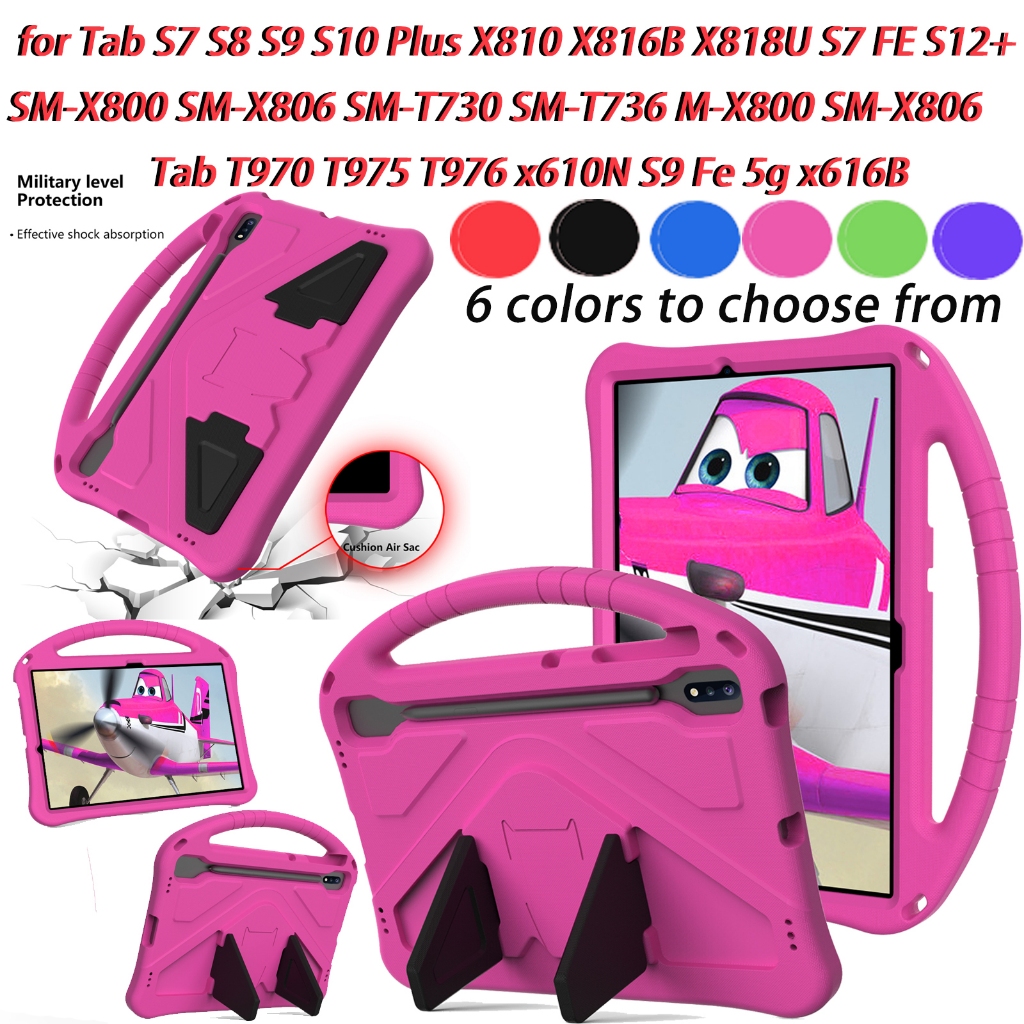 เคส EVA สําหรับ Samsung Galaxy Tab S9 S8 S7 FE S10 Plus S11 + 12.4 นิ้ว X820 X826B X810 X816B X818U 