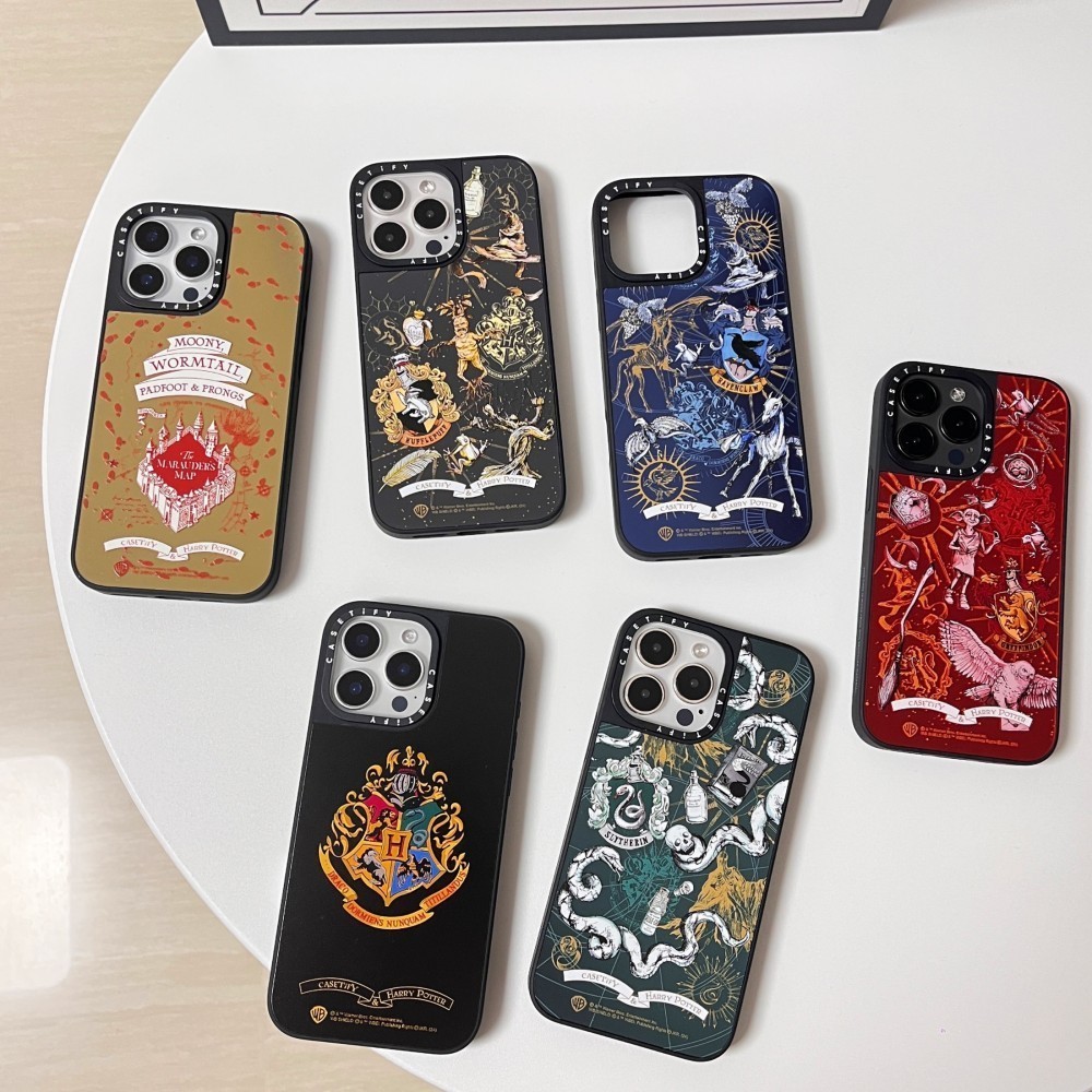 เคสโทรศัพท์แม่เหล็กกระจกแฮรี่สําหรับ ไอโฟน 18 17 16 15 14 13 12 มือโปร สูงสุด บวก อากาศ, ปลอกแข็งฝาครอบ